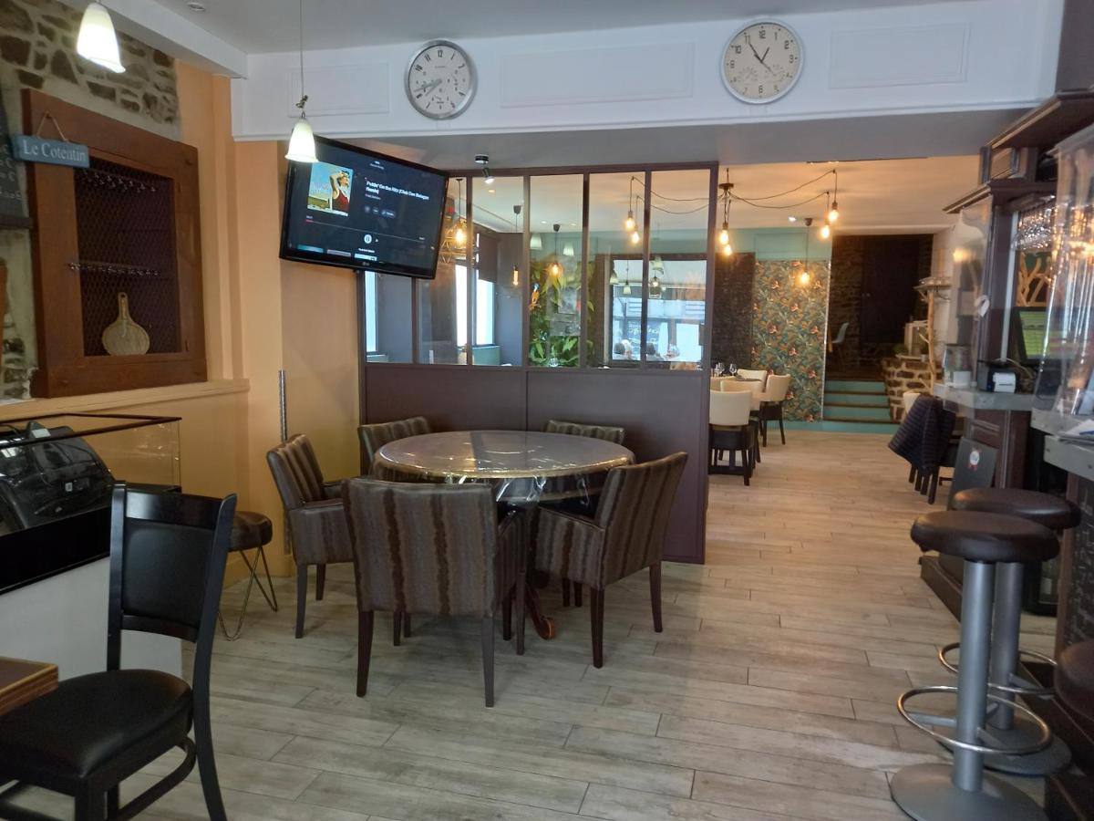 Le Cotentin Appart'Hotels & Restaurant Le Cot' Portbail Exteriör bild