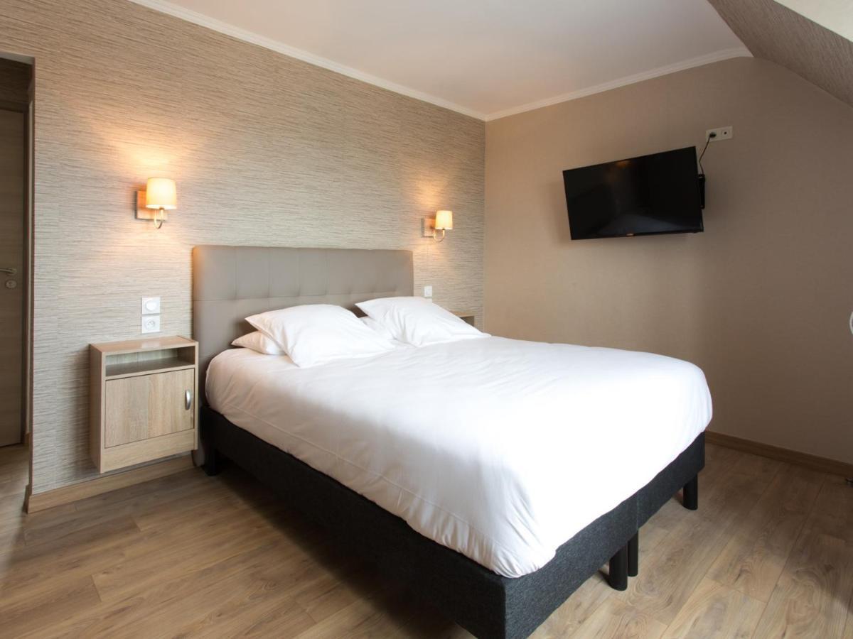 Le Cotentin Appart'Hotels & Restaurant Le Cot' Portbail Rum bild