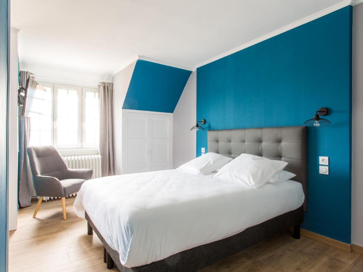 Le Cotentin Appart'Hotels & Restaurant Le Cot' Portbail Exteriör bild